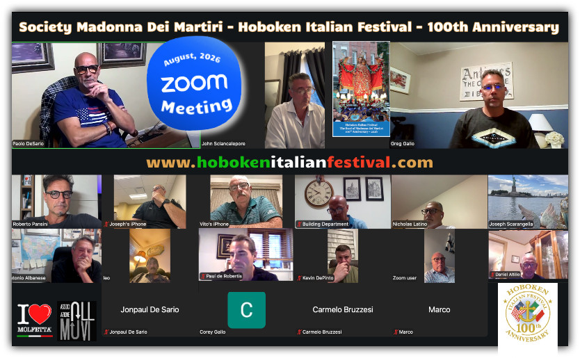 SMDM di Hoboken, nel nord America Zoom meeting per i 100 anni di storia HIF