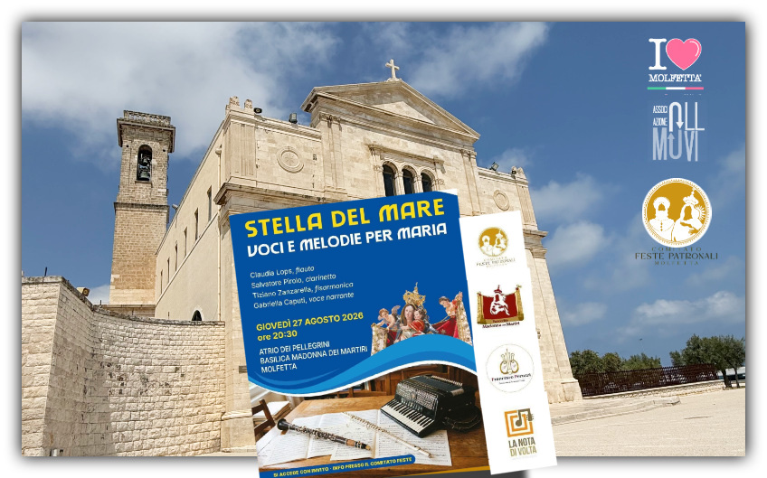 A Molfetta: Stella del mare, voci e melodie per Maria