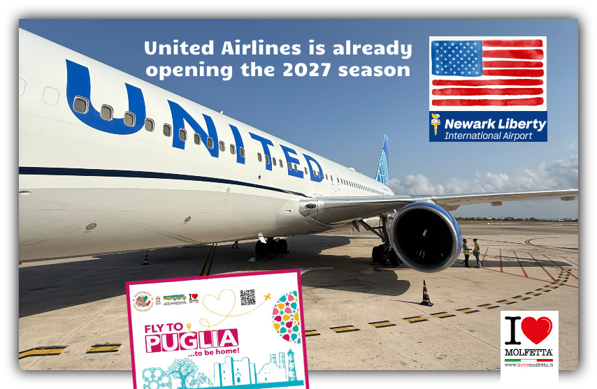 Bari�Newark NJ: 20 mila biglietti, 20 mila storie, Fly To PUGLIA