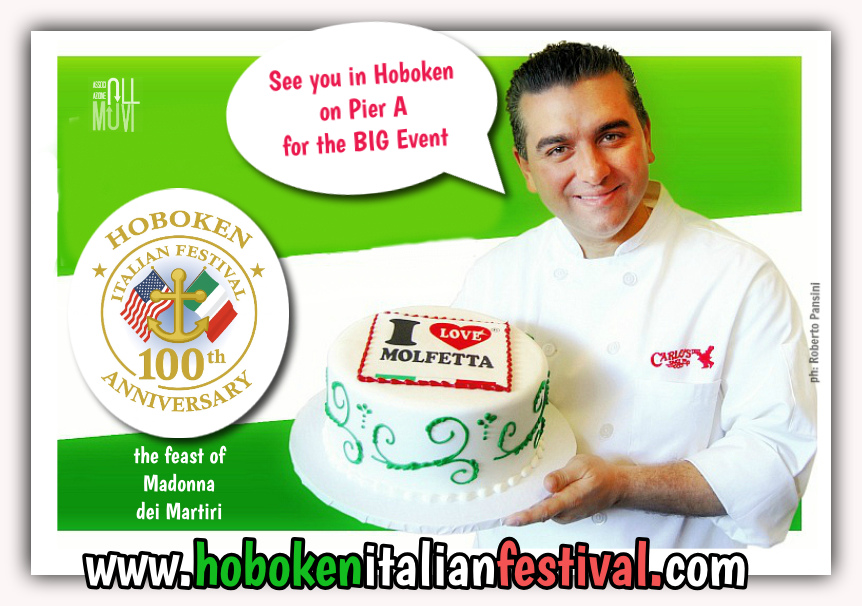 Buddy Valastro at the 100th Anniversary Hoboken Italian Festival