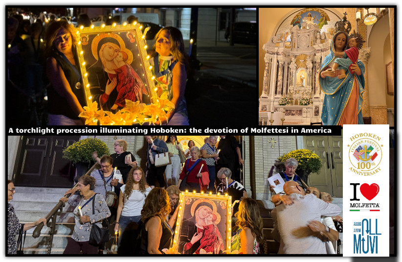 Una fiaccolata che illumina Hoboken: la devozione dei molfettesi oltreoceano Una fiaccolata che illumina Hoboken: la devozione dei molfettesi oltreoceano