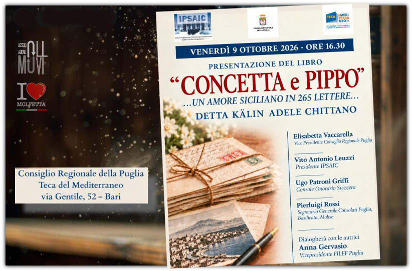 Storie di emigrazione italiana: Concetta e Pippo Un amore siciliano in 265 lettere