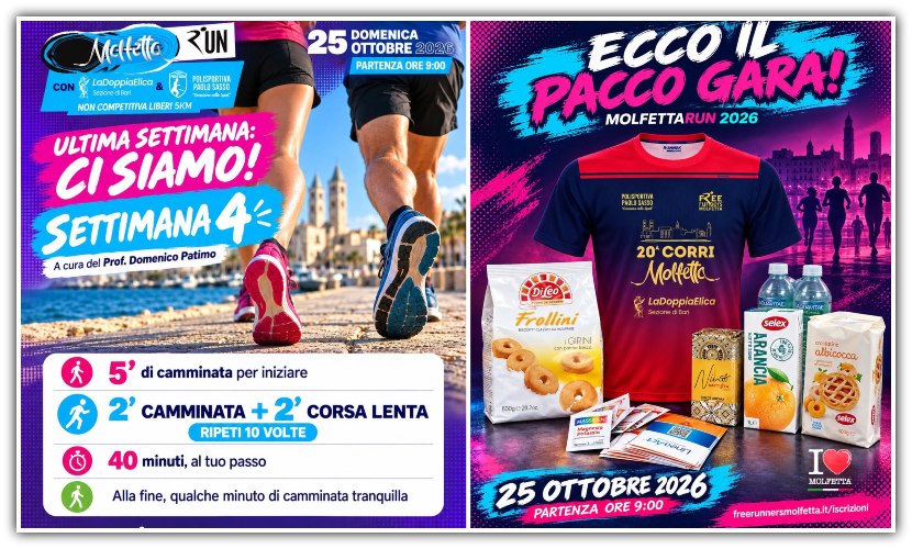 MolfettaRUN 2026: ci siamo quasi!