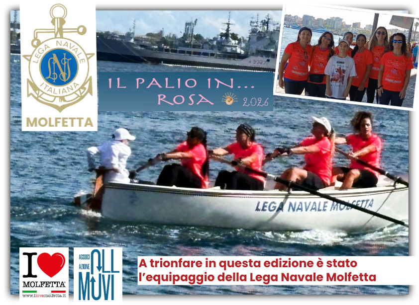 Il Palio in Rosa per Molfetta: quando lo sport diventa forza, comunita' e rinascita Il Palio in Rosa per Molfetta: quando lo sport diventa forza, comunita' e rinascita