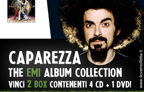 Caparezza discografia: vinci cd e dvd