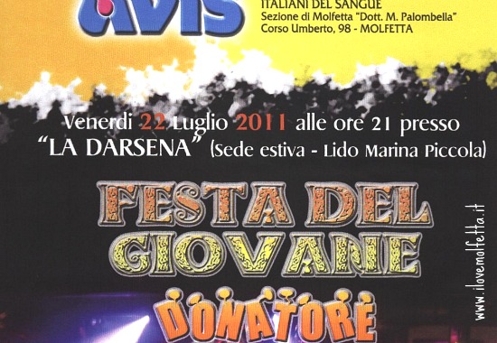 Giovane Donatore fa festa