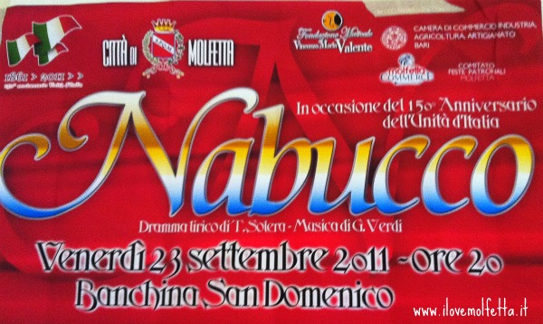 A Molfetta: il Nabucco