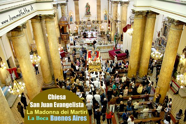 La procesion de la Madonna dei Martiri