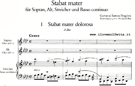 Molfetta:  Stabat Mater