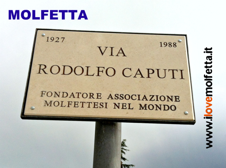 Via Rodolfo Caputi a Molfetta