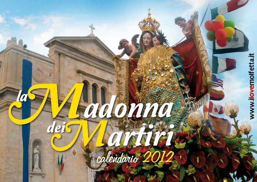 Madonna dei Martiri calendario 2012