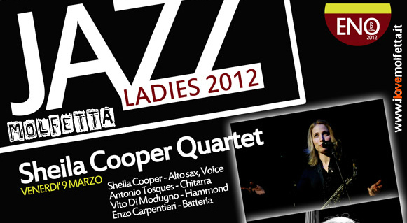 Jazz ladies: Sheila Cooper