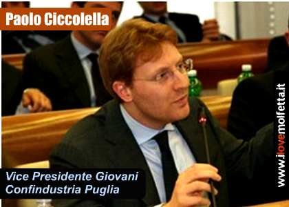 Vice Presidente Giovani Confindustria Puglia è molfettese