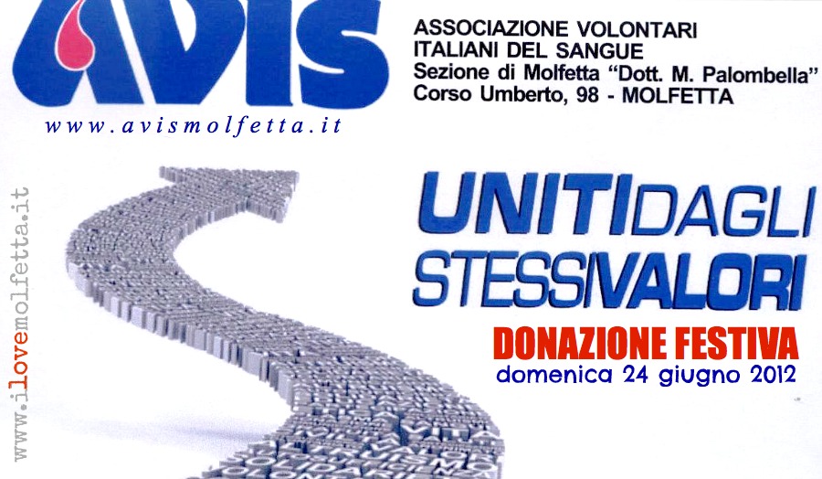 AVIS Molfetta: donazione festiva