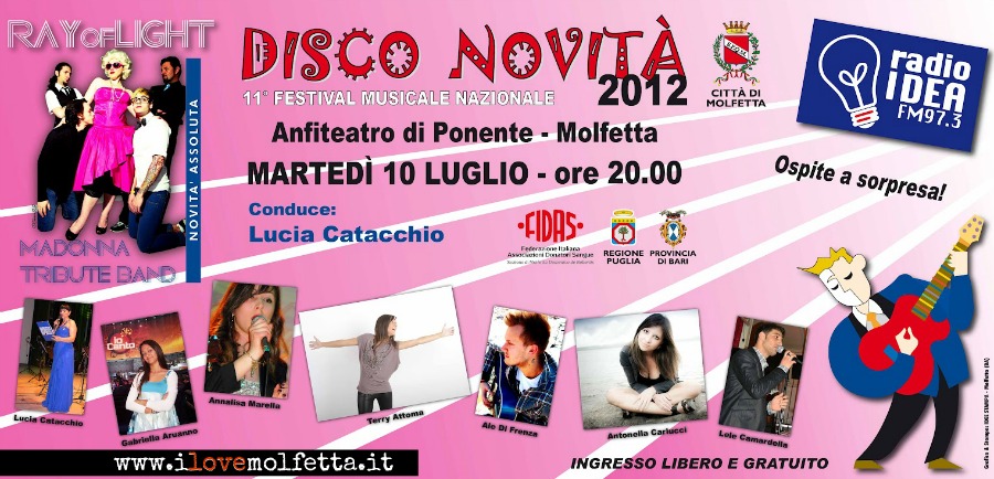 Molfetta: Disco Novità