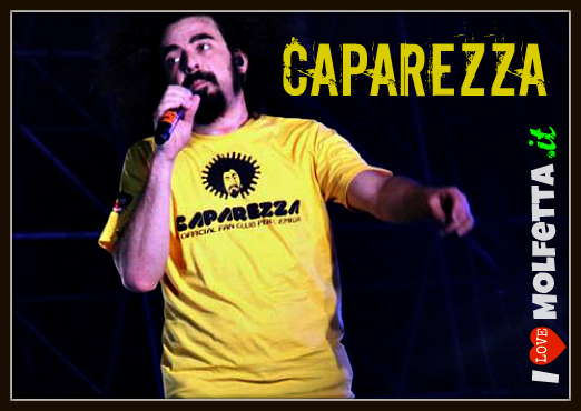 Caparezza arriva al Giovinazzo Rock Festival