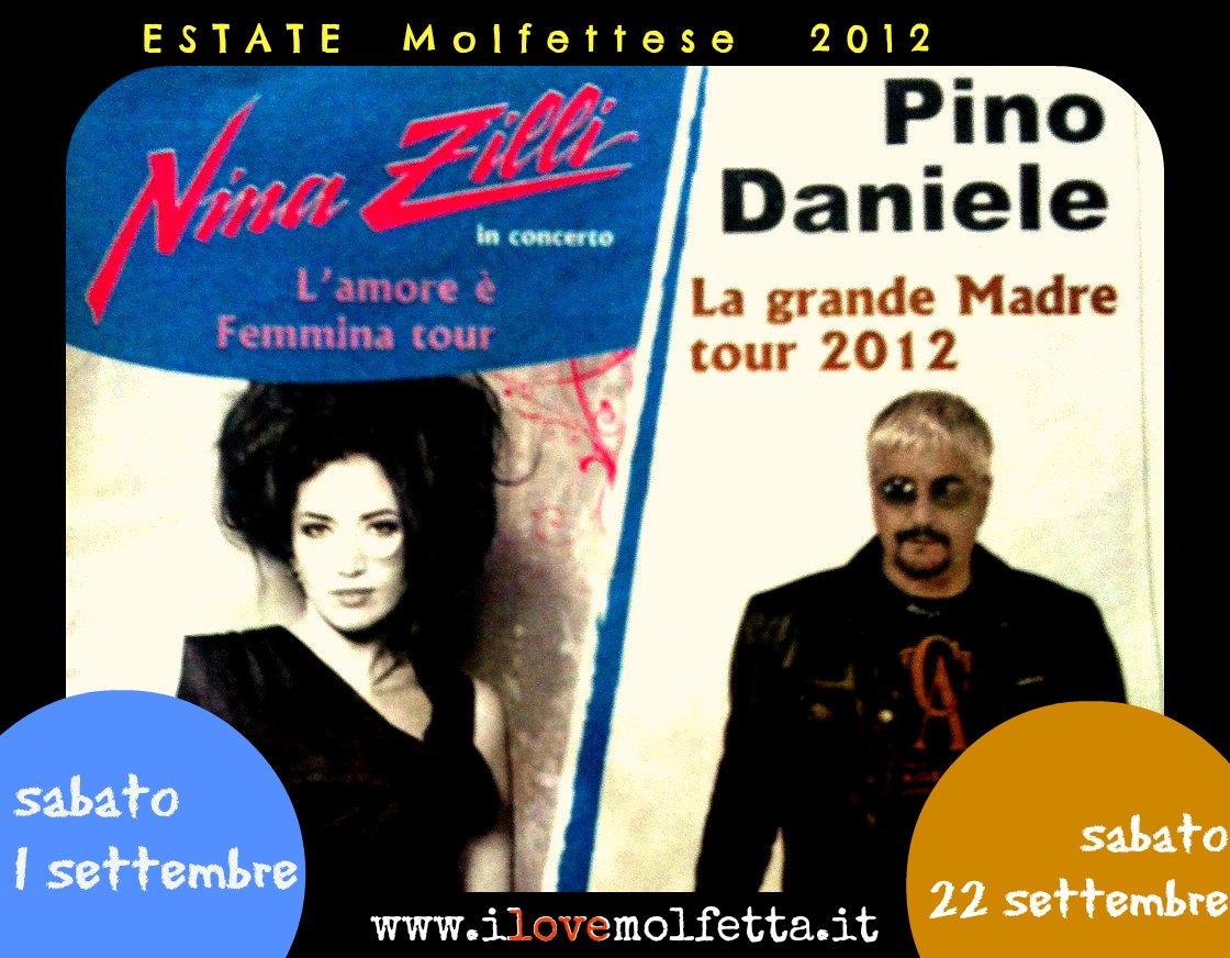 Nina Zilli & Pino Daniele a Molfetta