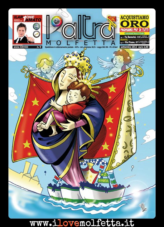 La Madonna dei Martiri ...in copertina