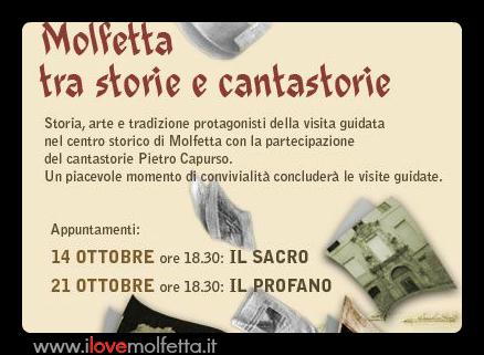 Molfetta tra storie e cantastorie