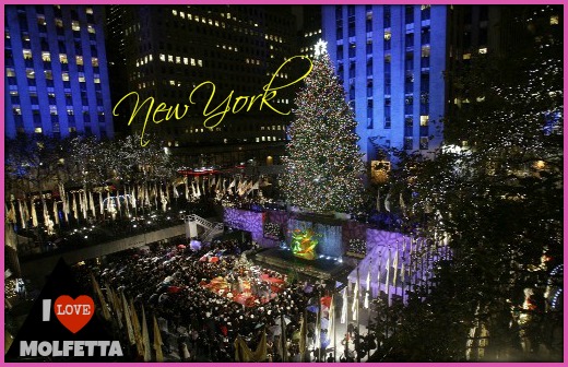 L'albero di Natale al Rockefeller Center