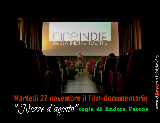 Cineindie: arriva Nozze d'agosto