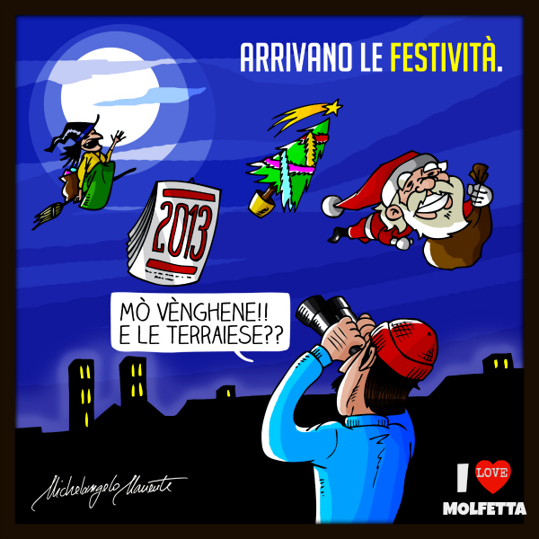 San Nicola, Natale, Capodanno e la Befana