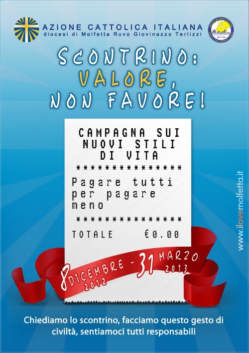 Scontrino: valore, non favore!