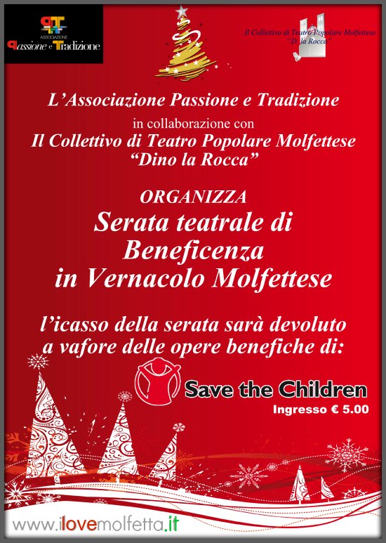 Passione e Tradizione sostiene Save the Children