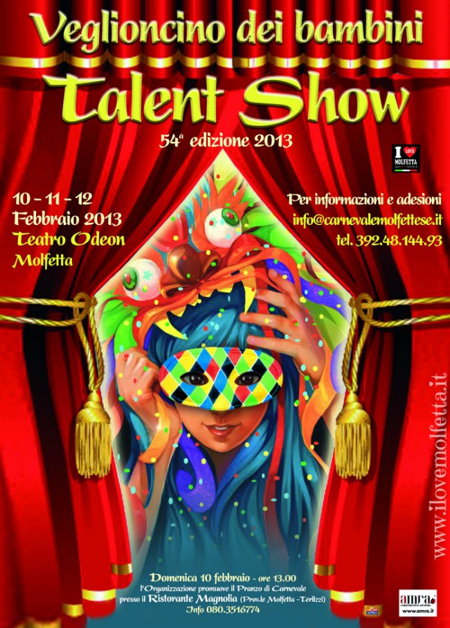 Veglioncino dei Bambini a Molfetta: Talent Show