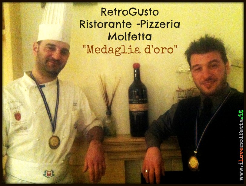 Medaglia d'oro al Team Coulinary RetroGusto