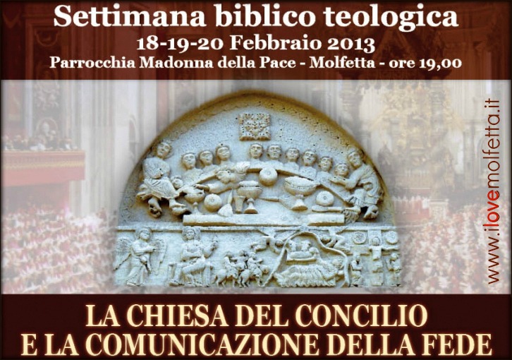 Settimana biblico teologica a Molfetta