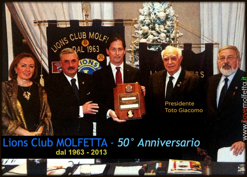 Lions Club Molfetta 50° anniversario