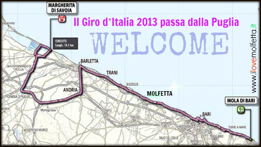 96° Giro dItalia passa da Molfetta