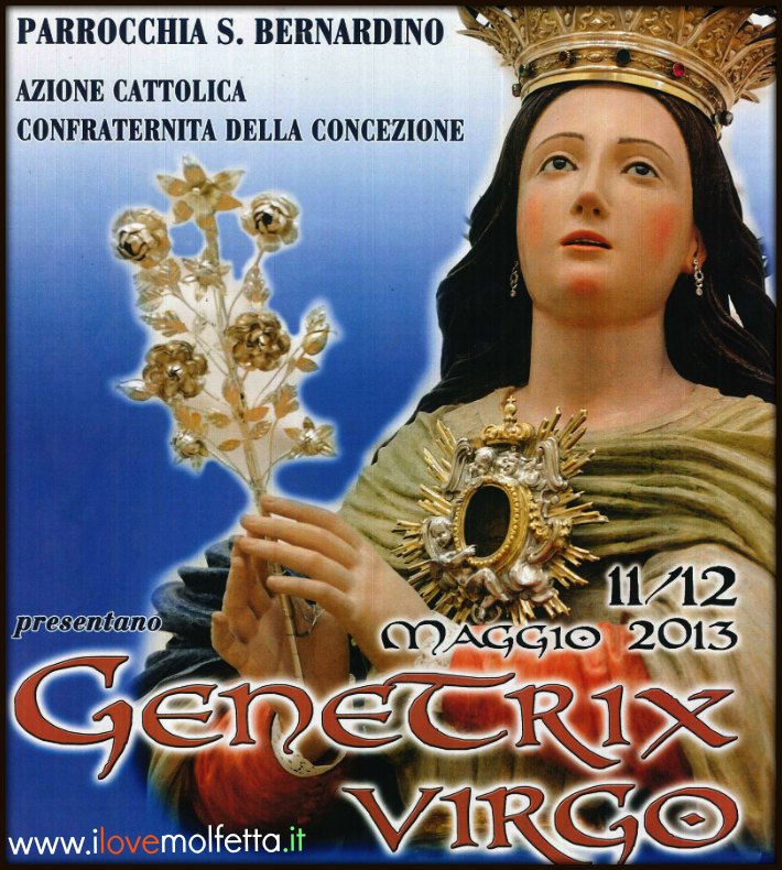 Genetrix Virgo: 11 e 12 maggio 2013