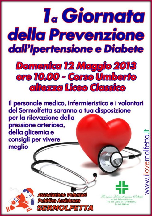 Prevenzione: ipertensione e diabete