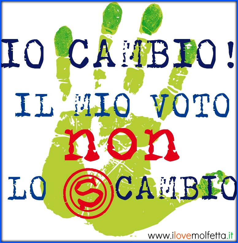 No al voto di scambio: “IO  CAMBIO”