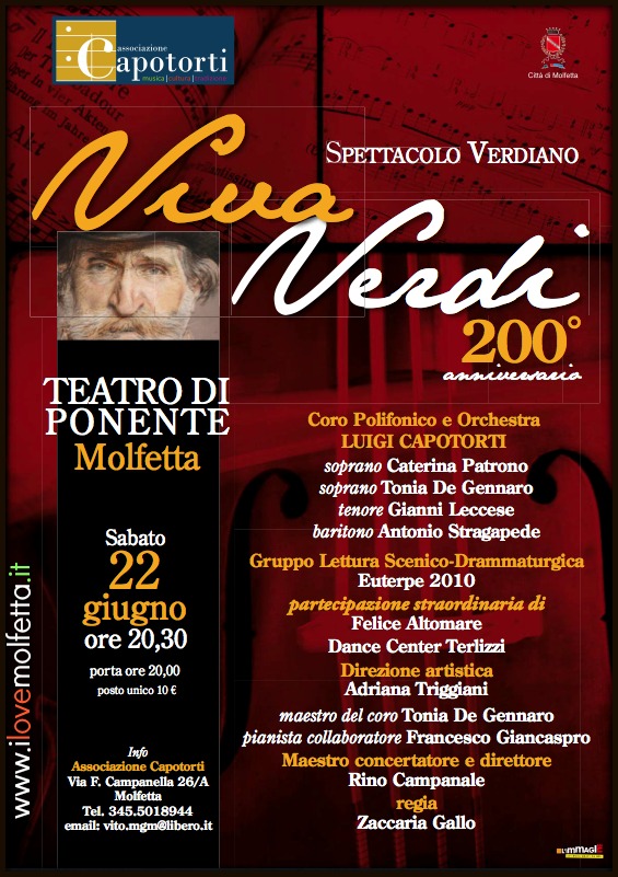 Viva Verdi 200° anniversario