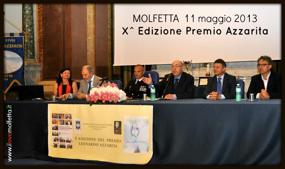 Un successo la X^ edizione del Premio Azzarita