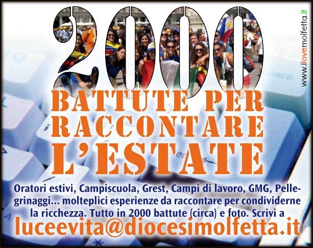 2000 battute, una foto: l'estate