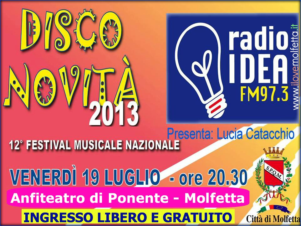 Disco Novità 2013 by Radio Idea