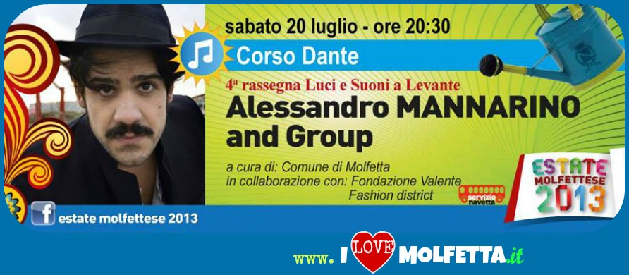 Alessandro Mannarino a Molfetta