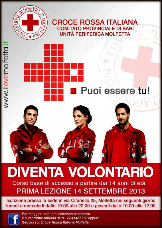 Diventa Volontario CRI