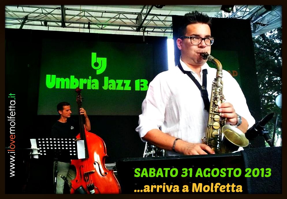 Mike Rubini, jazz a Molfetta