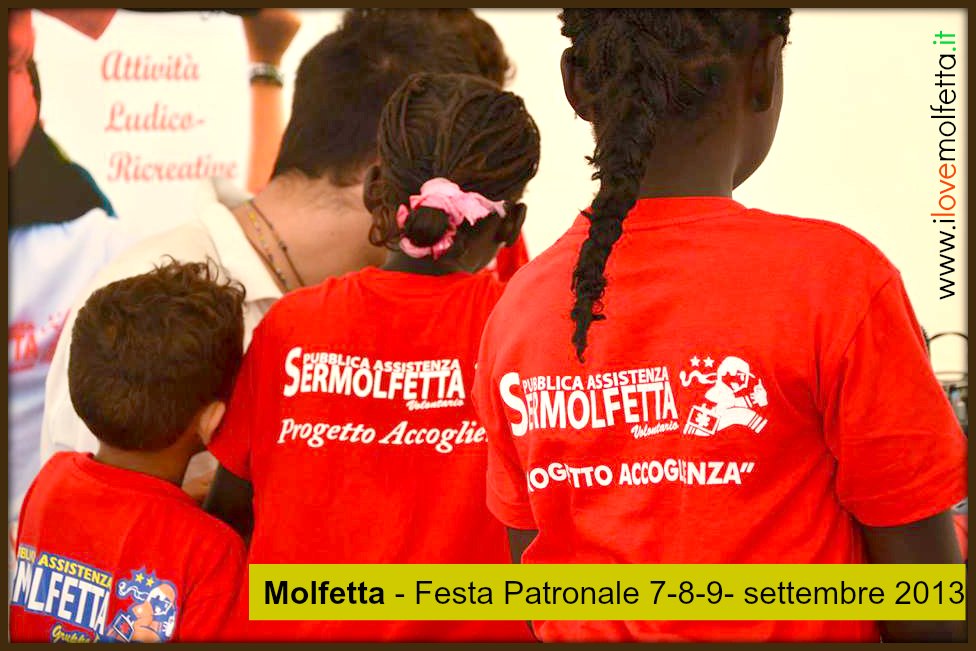 Progetto Accoglienza a Molfetta