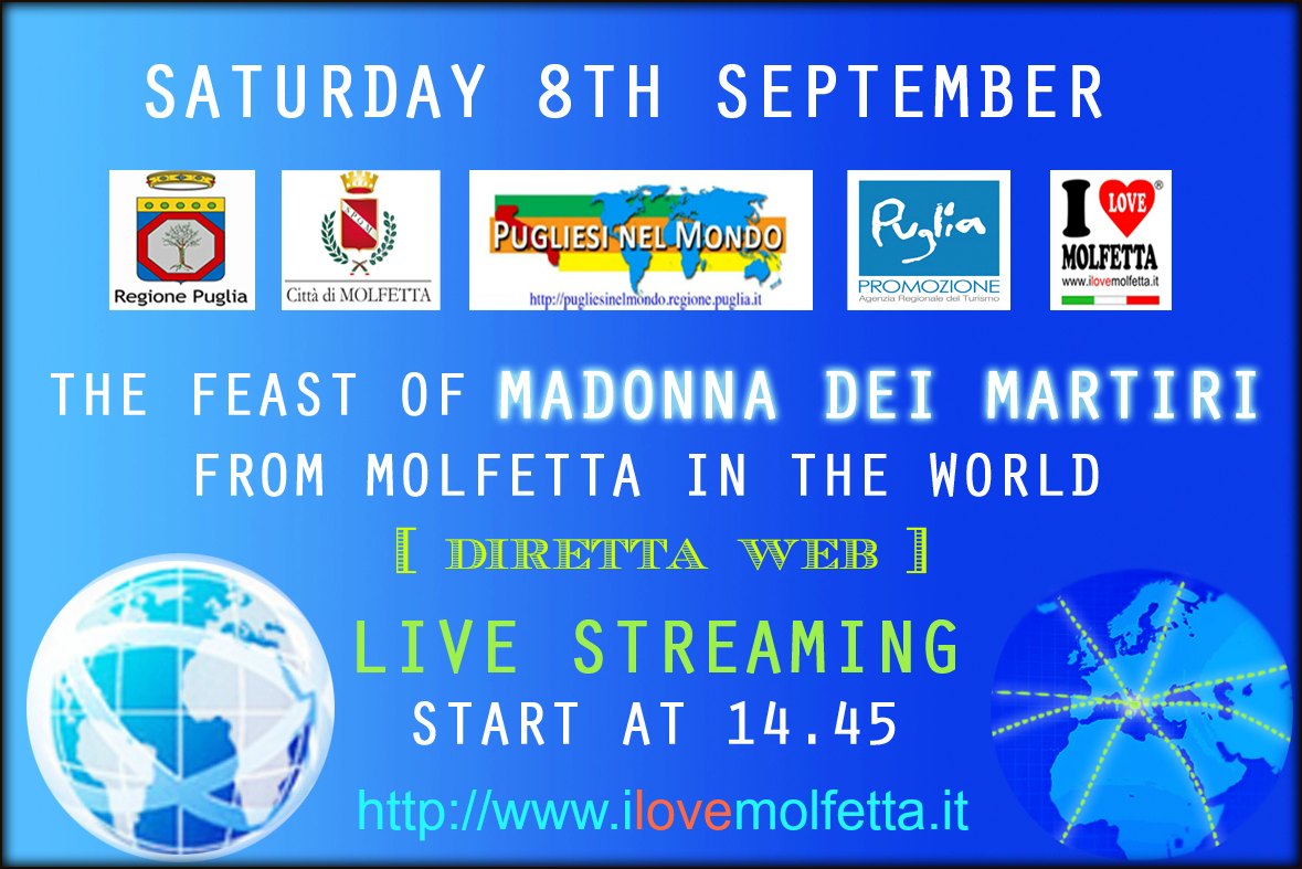 Molfetta calls the world