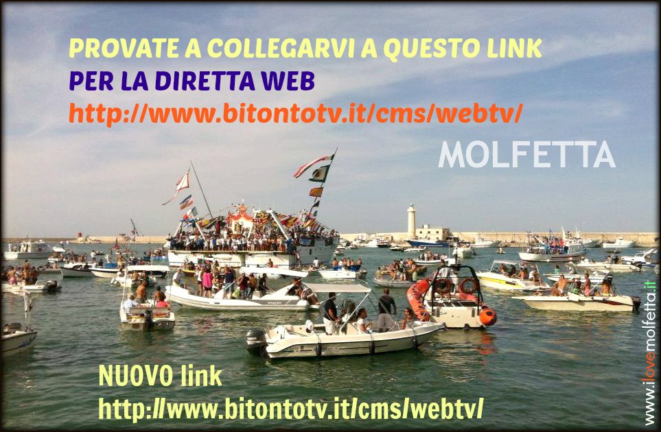 Nuovo link per la diretta WEB