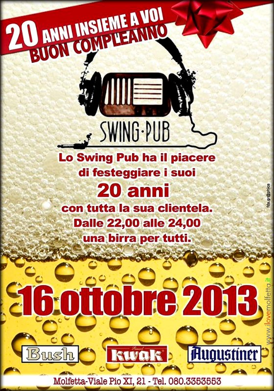 Swing Pub: 20 anni