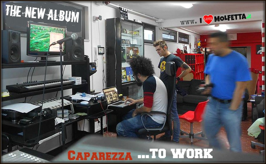 #Caparezza at work