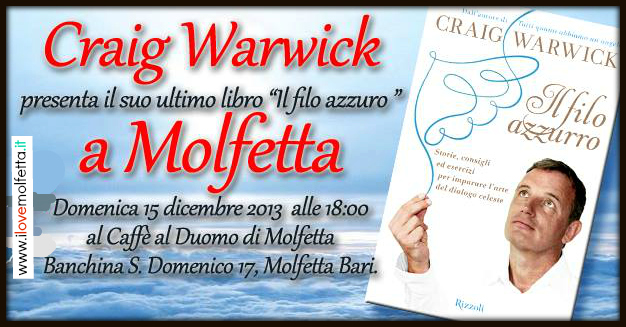 Craig Warwick torna a Molfetta