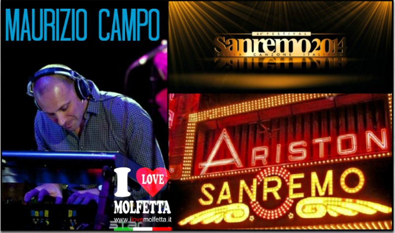 Maurizio Campo al Festival di Sanremo 2014